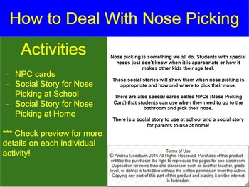 https://ecdn.teacherspayteachers.com/thumbitem/Nose-Picking-Social-Story-Autism-Special-Needs-Teaching-Social-Skills-2466220-1657567113/original-2466220-1.jpg