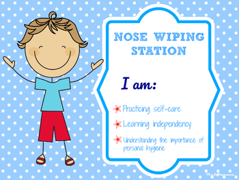 Preview of Nose Wiping Station Sign