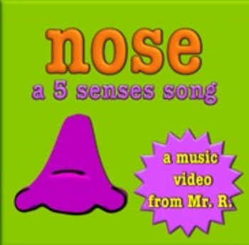 Preview of Nose and the sense of smell! A 5 senses music video!