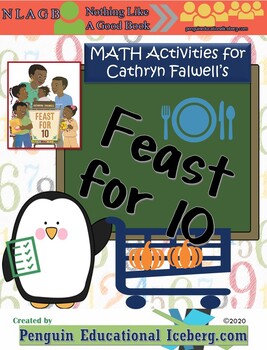 Preview of Not Just Thanksgiving:Cathryn Falwell's Feast for 10 ~ PreK-2nd Math Activities