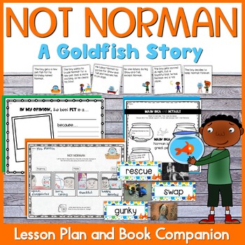 Preview of Not Norman Lesson Plan and Book Companion