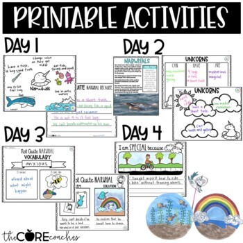 Not Quite Narwhal: Interactive Read-Aloud Lesson Plans and Activities