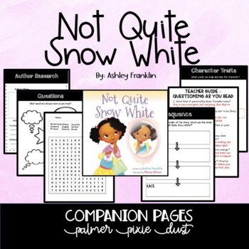 Preview of Not Quite Snow White Book Companion