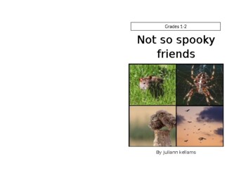 Preview of Not So Spooky Friends Book Grades 1-2