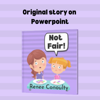 Preview of Not Fair! - picture book on PowerPoint