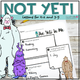 Not Yeti | Be Yourself | Social Emotional Learning Activities