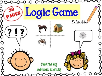 Preview of "Not Your Average Pattern Game - Best Logic Game Everrr!"
