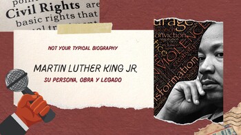 Preview of Not your typical MLK Jr. Day Presentation (Spanish version)