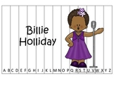 Notable African Americans Billie Holiday themed Alphabet S