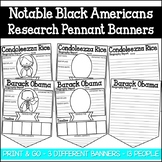 Notable African Americans Research Pennant Banner Project 