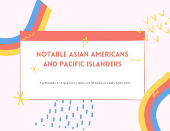 Preview of Notable Asian Americans and Pacific Islanders Digital Resource
