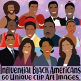 Notable Black Americans Throughout History Clip Art Set