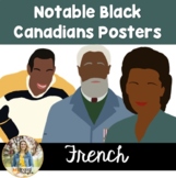 Notable Black Canadians Posters - French Edition