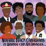 Notable Black Canadians Throughout History Clip Art Set