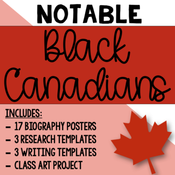 Preview of Notable Famous Black Canadians