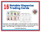Notable Hispanics Trading Cards