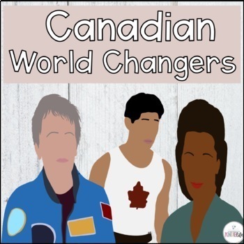 Preview of Notable Influential World Changers Individual Poster - Canadian