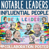 Notable Leaders Influential People Collaborative Poster Ac