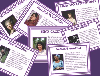 Preview of Notable Women from Around the World