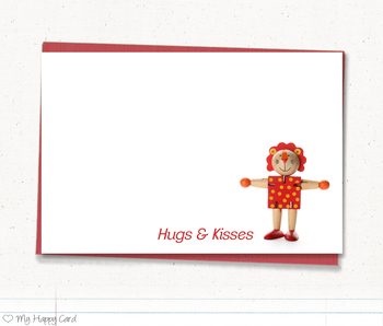 Preview of Note Cards for  Students, Parents, Cute Stationary, 4X6 Note Card. Printable