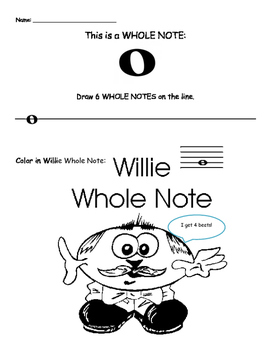 Preview of Note Characters! Coloring Pages for Young Music Students DISTANCE LEARNING