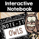 Owls Interactive Notebook