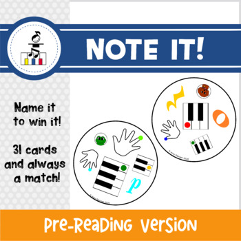Preview of Note It! (pre-reading version) A music game inspired by Spot it