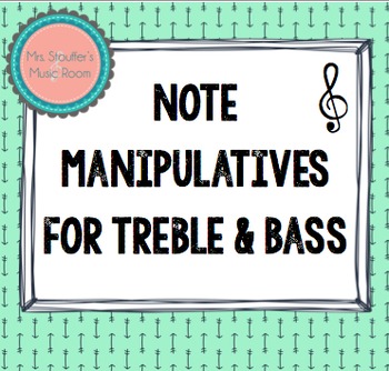 Preview of Note Manipulative