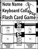 Note Name Keyboard Collapse Flash Card Game