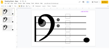 Preview of Note Names Intro - Bass Clef