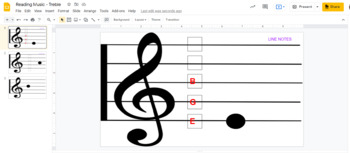 Preview of Note Names Intro - Treble Clef