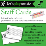 Note Naming and Staff Reading: Smart Staff and Quiet Keyboard