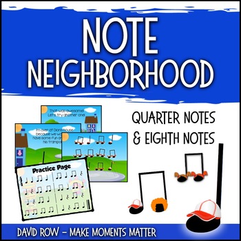 Preview of Note Neighborhood – Quarter and Eighth Notes