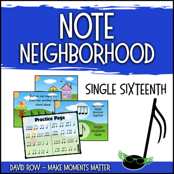 Preview of Note Neighborhood – Single Sixteenth Note