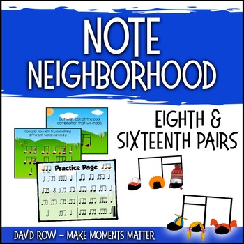 Preview of Note Neighborhood – Sixteenth and Eighth Groupings