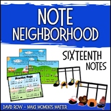 Note Neighborhood – Sixteenth Notes TaKaDiMi/Tika-Tika