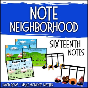 Preview of Note Neighborhood – Sixteenth Notes TaKaDiMi/Tika-Tika