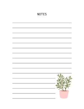 Preview of Note Paper