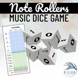 Note Rollers Musical Dice Game Learn Note Durations and Sc