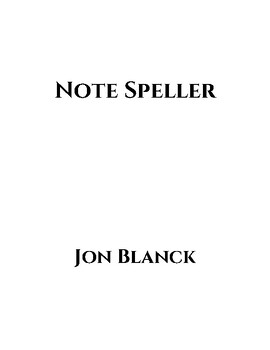 Preview of Note Speller - Mnemonic Plus+