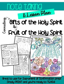 Preview of Note Taking: Gifts and Fruits of the Holy Spirit