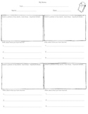 Note Taking Graphic Organizers Sketch and Write