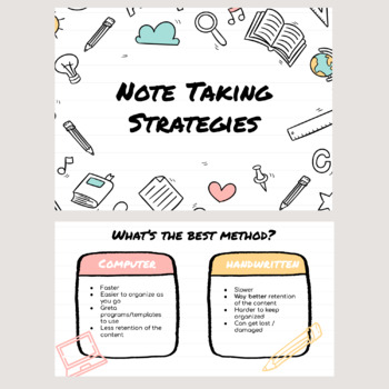 Note-Taking: Science, Strategies & Tips