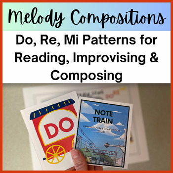 Preview of Note Train: Do, Re, Mi Improvisation, Composition, and Writing Practice!