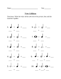 Note Value Addition