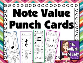 Preview of Note Value Punch Cards