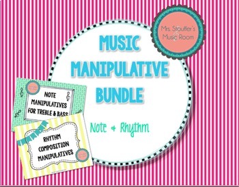 Preview of Music Manipulatives Bundle