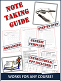 Note-taking Template and Instructional Guide: Works for An