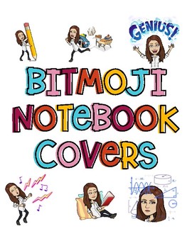 Preview of Bitmoji Notebook Cover