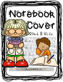 Notebook Cover / Label or Binder Inserts (Black and White)